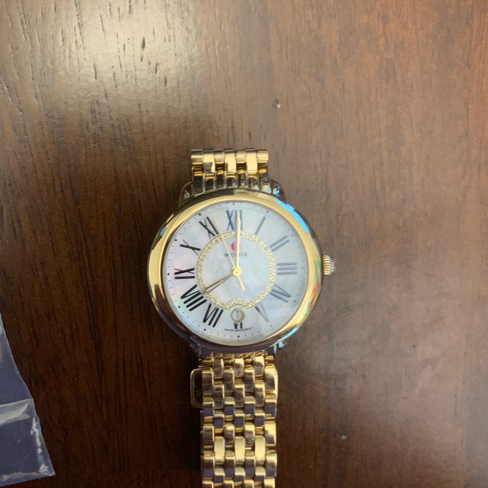 Michele Serein 16 gold, like new. - Picture 6 of 9